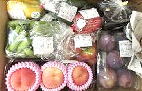 黒獅子のトートバッグとおしどりミルクケーキ